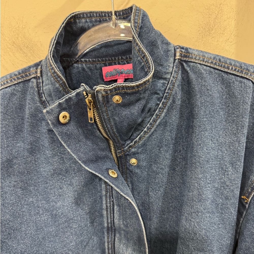 Edikted Oversized Denim Jacket - image 4